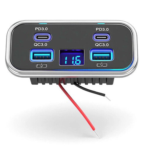 游艇改装UBS手机充电器