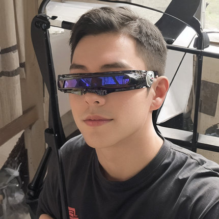 包邮正品X战警镭射眼道具cosplay超酷偏光太阳眼镜彩膜运动男款