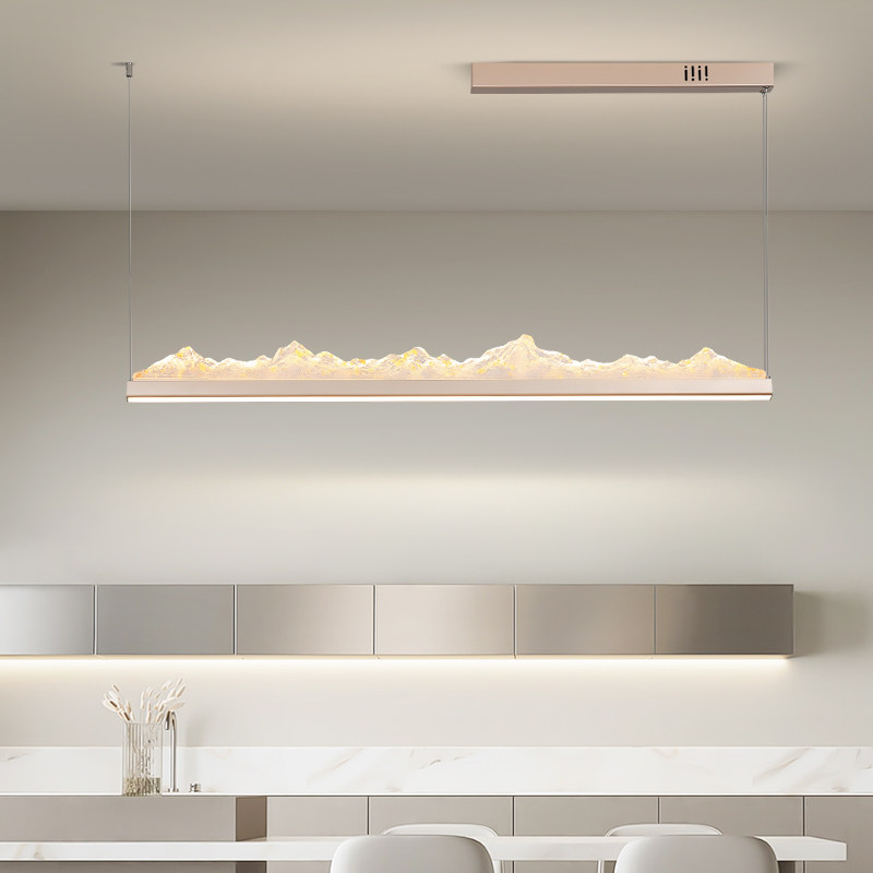 金山日照意式极简餐厅吊灯现代