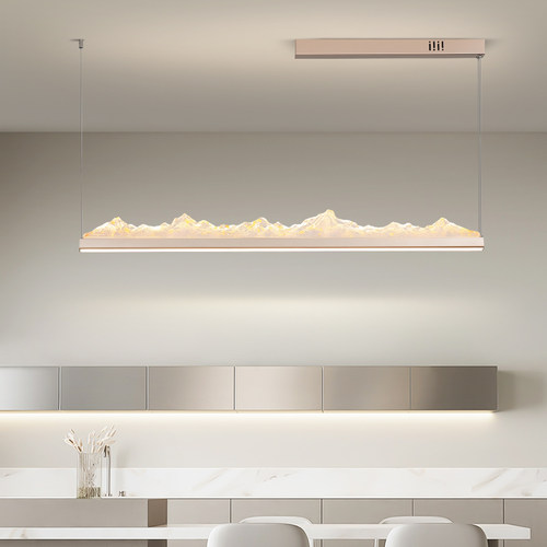 金山日照意式极简餐厅吊灯现代