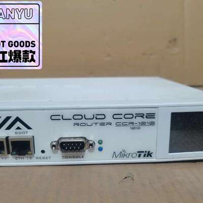 议价16核Mikrotik 路由CCR1016-12G路由 RO可维修