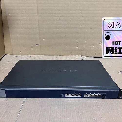议价#交换机 netgear网件xs708e 万兆交换机8口电口可维修