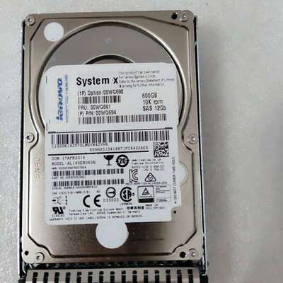 议价IBM 00WG691 600G 10K SAS 12G 2可维修