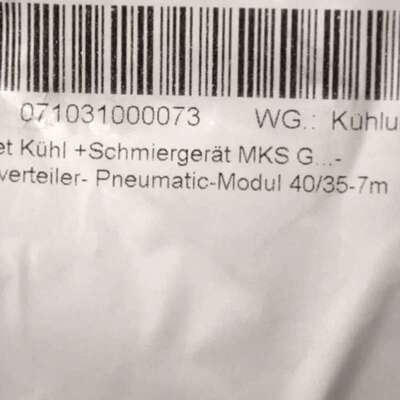 议价MKS G Steuerverteiler-Pneumati可维修