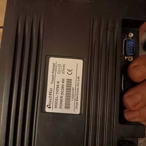 议价信捷TouchWin触摸屏TH765-N，DC24V供电，功可维修