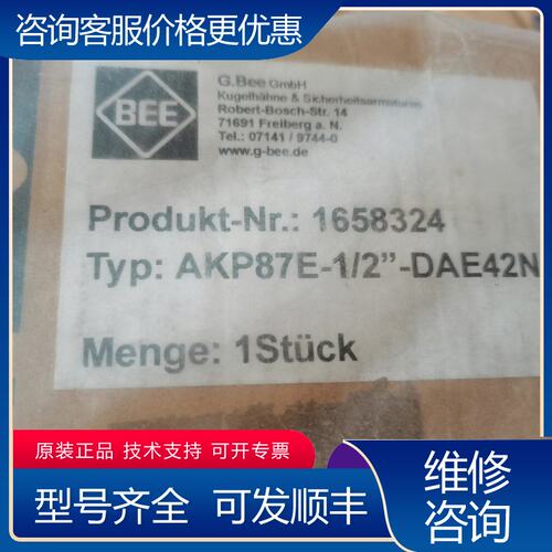 议价原盒GBEE阀 AKP87E-12” DAE42N可维修