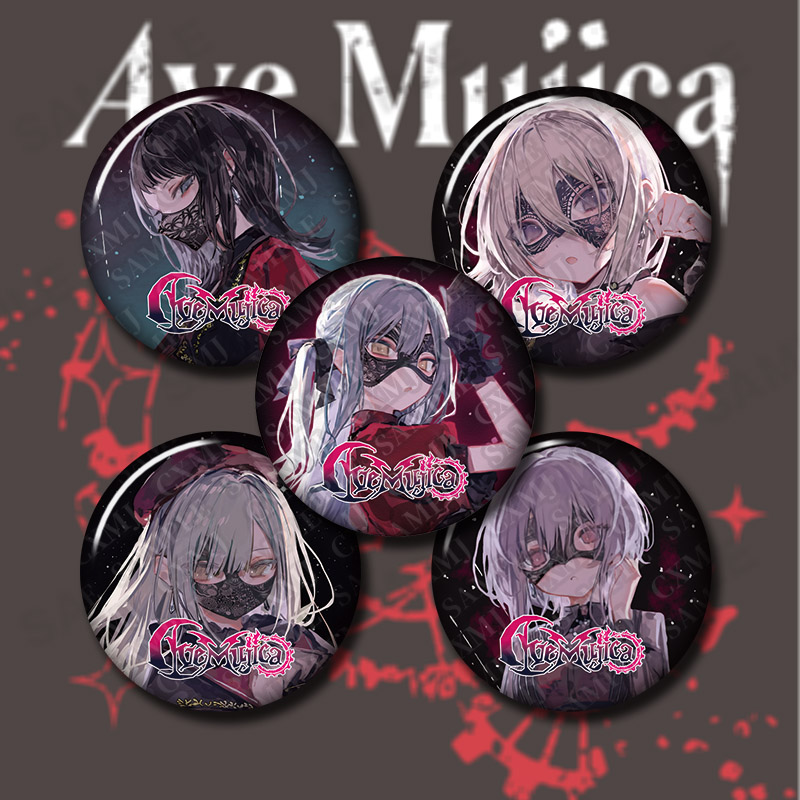 BanGDream! ave mujica吧唧祥子初华日谷底徽章彩虹闪镭射谷子 模玩/动漫/周边/娃圈三坑/桌游 动漫徽章/立牌 原图主图