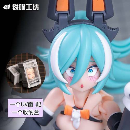 【铁喵工坊】原创 狼成品面 适用PUNIMOFU系列 寿屋 机娘女神装置