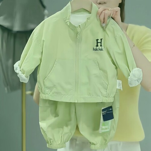 儿童春秋款运动套装休闲外套