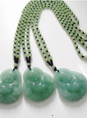 玉佩民族风百搭挂件毛衣链