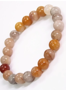 天然河南玛瑙水晶手链