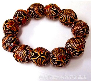 20MM大号佛珠手链直销 龙凤珠手串 景区旅游区赶集交流会热卖暴利