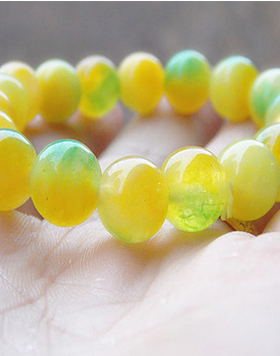 花纹玛瑙石天眼手链