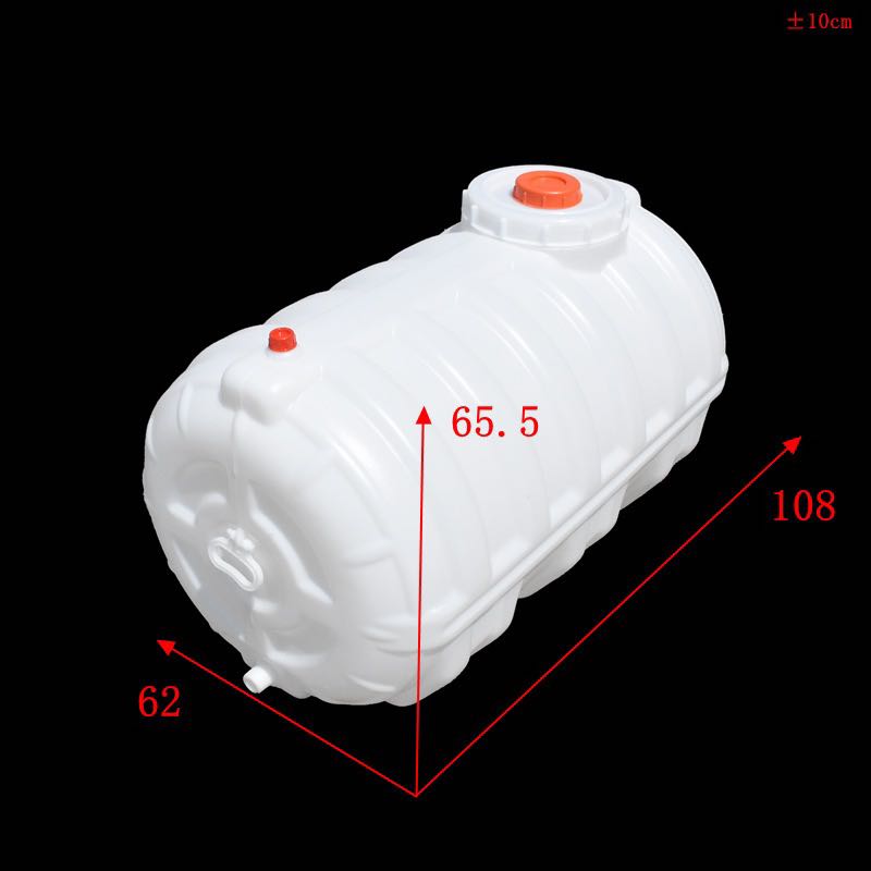 食品级塑料桶家用卧式桶储水桶加厚带水龙头加厚塑料圆水桶500L 家庭/个人清洁工具 水桶 原图主图