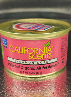 加州香味罐头California Scents肉桂海岸 肉桂海滨 香味图书馆