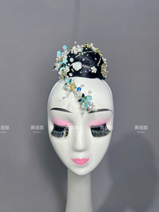 新款傣族独舞表演头饰滇南映少发饰艺考古典舞少数民族舞台头饰