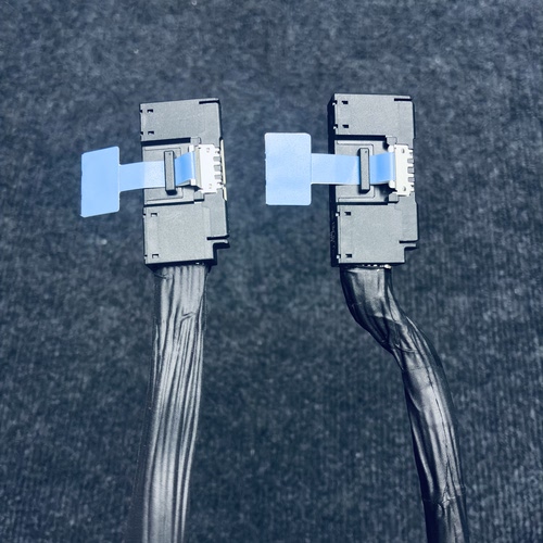 安费诺AMPHENOL MCIO 16X PCIE5.0 124P弯头数据线