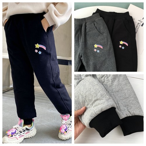 女童三层夹棉裤柔软舒适一条过冬