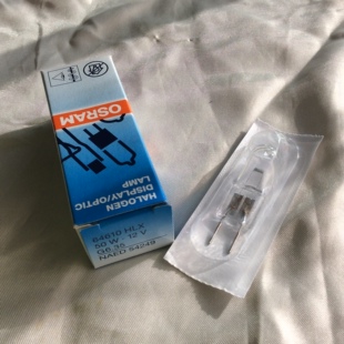 进口欧司朗OSRAM HLX 64610 12V50W BRL G6.35 裂隙灯 显微镜灯泡