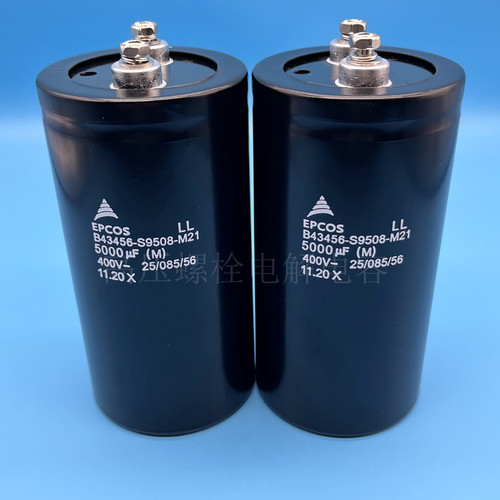 全新EPCOS西门子400v5000uf B43456-S9508-M21 ABB变频器电解电容
