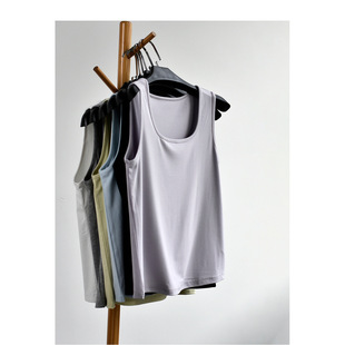 宽松修身 小背心 内搭打底外穿优可丝短款 新款 方程背心 26夏女装