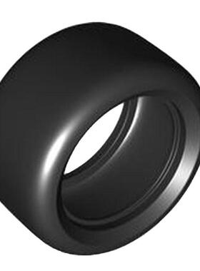 国产积木4410 兼容乐高81.6X44mm光滑轮胎小颗粒F1方程式 W14 E