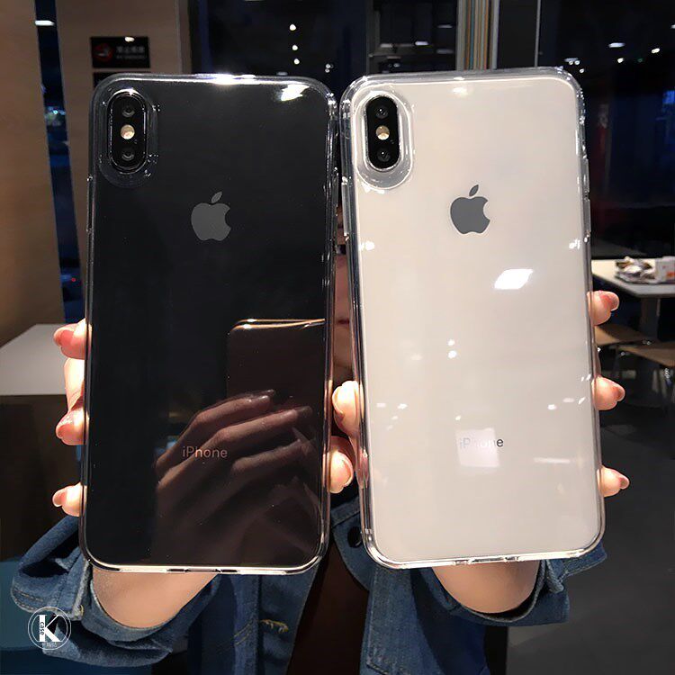 适用XR苹果x手机壳XSMax透明防摔iPhone8plus/7/6s软壳11Pro男女