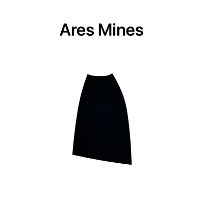 【盛朗熙Ares Mines】法式设计 不对称斜边气质半身裙