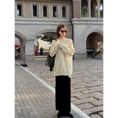 满分wool后排扣设计圆领针织毛衣 霓虹彩绘 盛朗熙Ares Mines