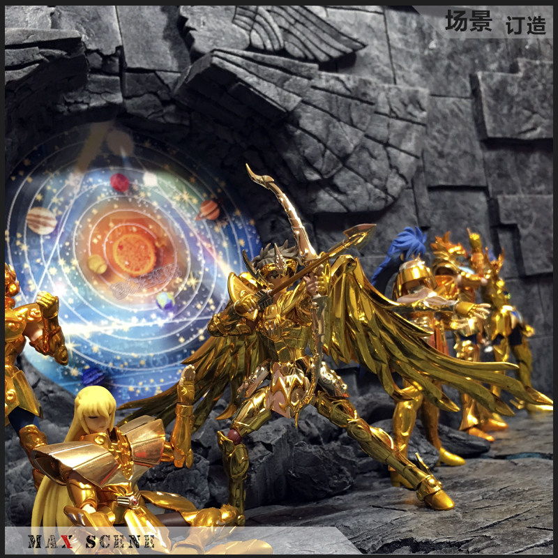 圣斗士叹息之墙场景ddp冥王12宫战损地台墙壁雅典娜惊叹