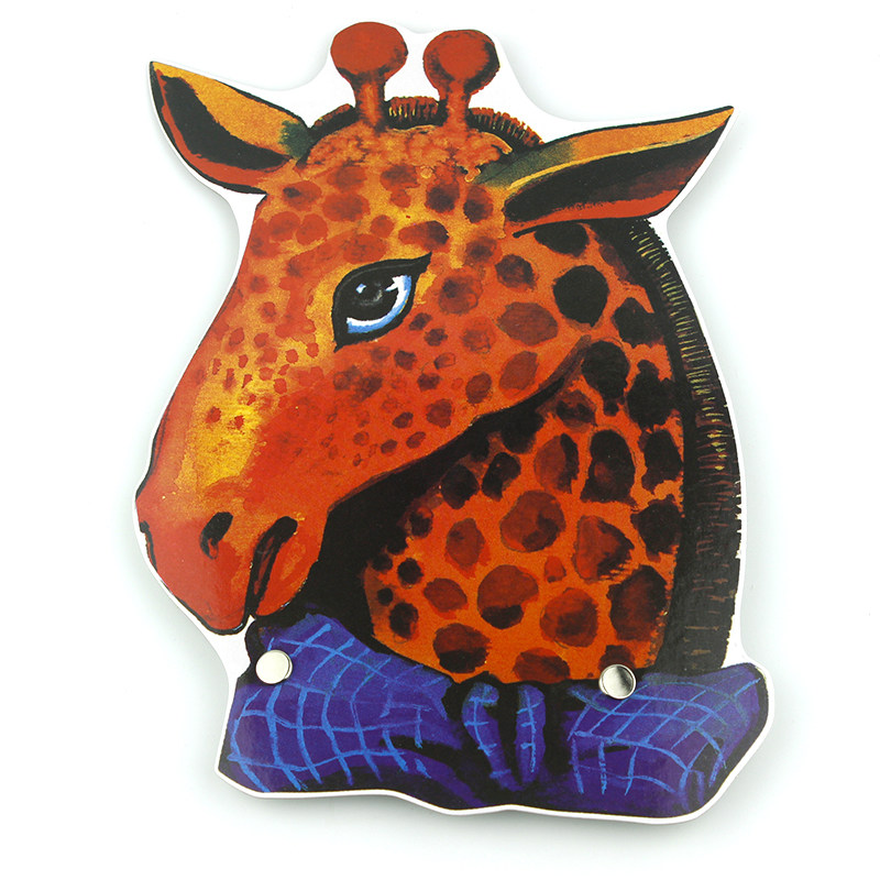 幼儿园教学用品儿童头饰面具舞台表演道具角色扮演动物头饰长颈鹿