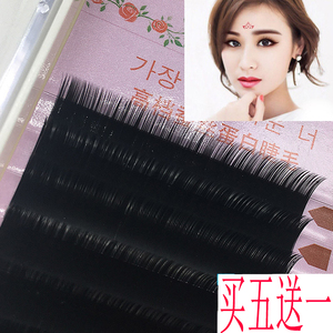 自己嫁接睫毛美睫单根种植假睫毛超貂毛柔软浓密单根0.10卷翘芭比