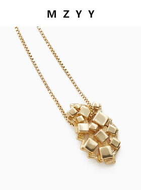 简约极简冷淡风COS风格锁骨项链