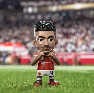 王牌化身林加德确认款官网正品 曼联足球林皇潮玩手办球迷公仔