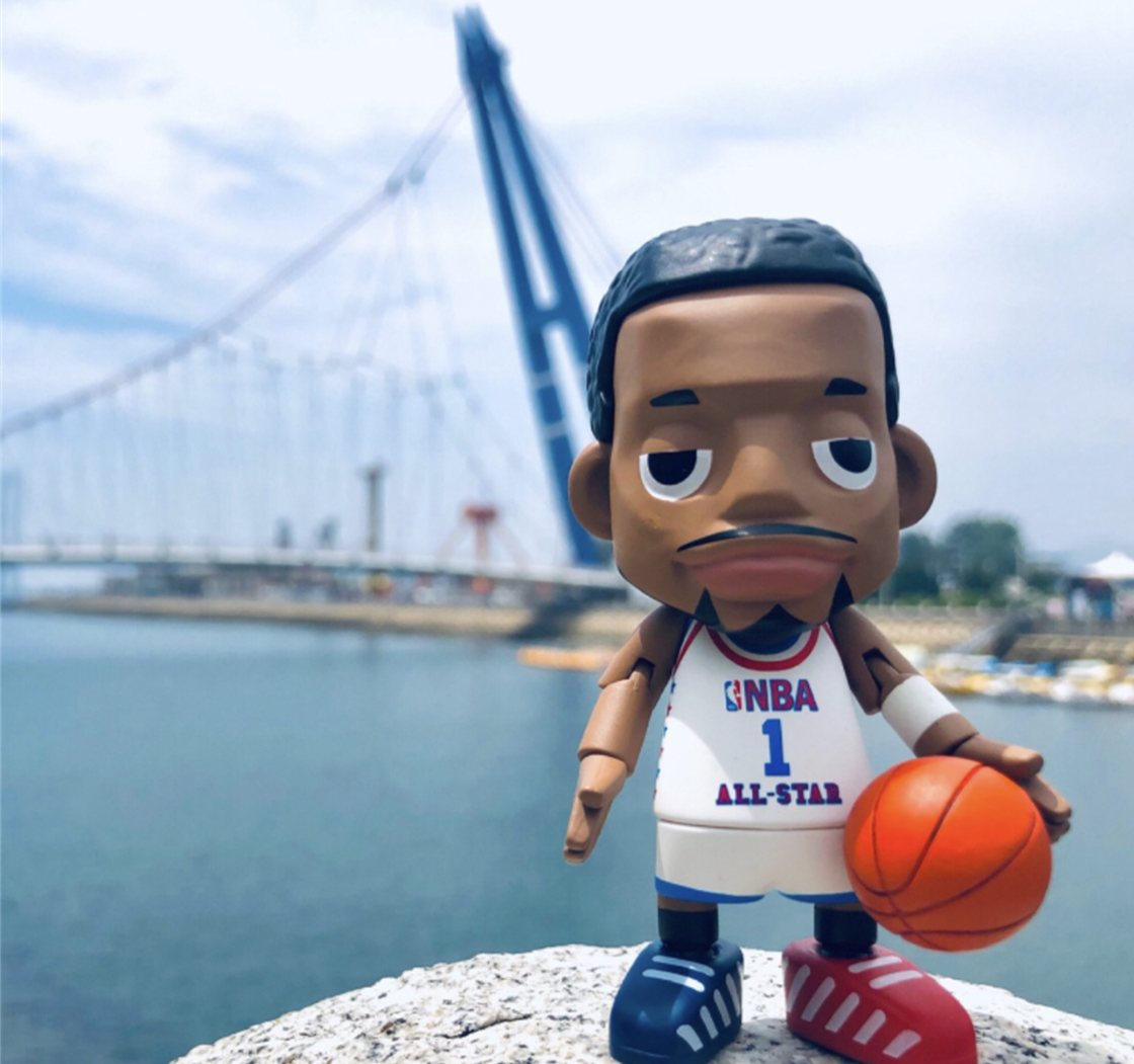 正品现货【麦迪全明星确认款】王牌化身T-Mac盲盒扣篮兄弟NBA摆件