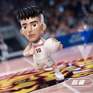 现货王牌化身赵睿确认款 公仔玩偶收藏送礼 CBA广东宏远队盲盒手办