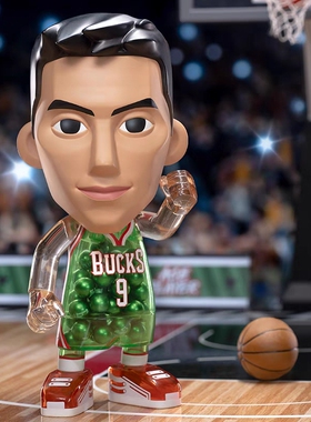 王牌化身易建联MoneyBall NBA中娃官网正版雄鹿手办中娃收藏送礼