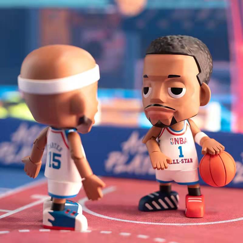 王牌化身确认款【麦迪卡特全明星】扣篮兄弟双子星 篮球手办t-mac