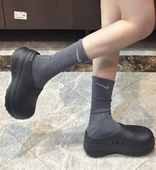 男女同款 adidas Stan休闲包头拖鞋 AdiFOM 黑色 originals