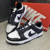 外观与现代流行结合耐磨低帮板鞋 Nike Black 经典 Dunk Retro