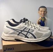 缓震透气轻便运动跑步鞋 ASICS亚瑟士男鞋 复古越野跑步鞋 T8D4Q