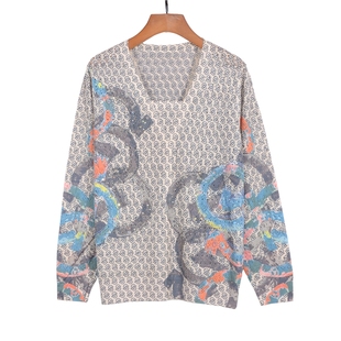 秋季 假两件上衣镶钻天丝羊毛衫 薄款 v领长袖 22503 女针织衫 2025新款