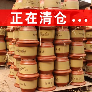 陶瓷花盆特大号家用庭院透气绿萝兰花专用破损包赔厂家直销送托盘