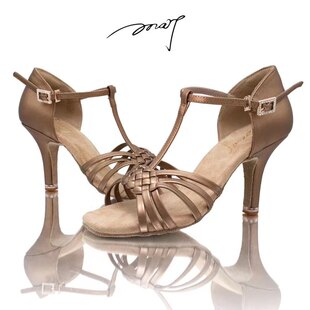 Mar丁舞鞋拉丁舞蹈鞋李茉晗同款院校高端舞鞋国标专业软底考试鞋