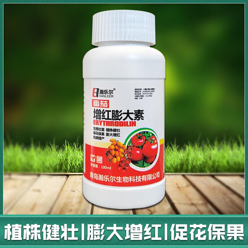 瀚乐尔 番茄增红膨大素 西红柿保花保果膨大增红抗病增产叶面肥