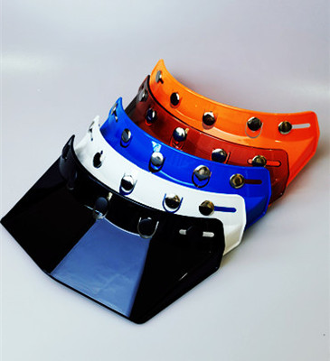 帽檐遮光个性复古三扣五扣式帽檐