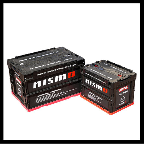 尼桑日系NISMO折叠GTR收纳盒户外露营箱潮流车载后备整理置物装饰