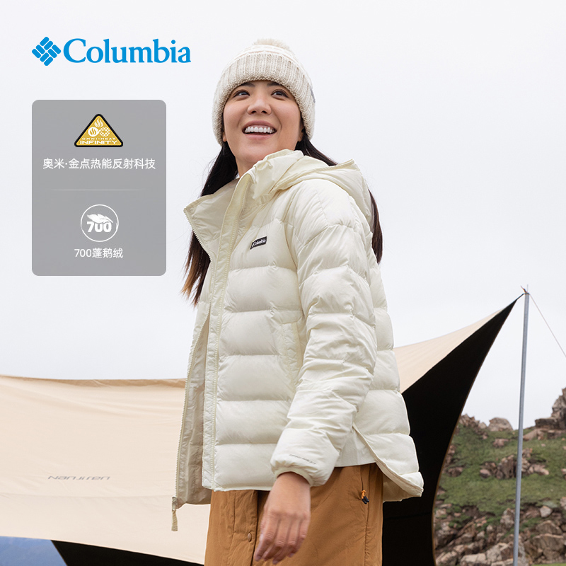 Columbia羽绒服女热能保暖外套