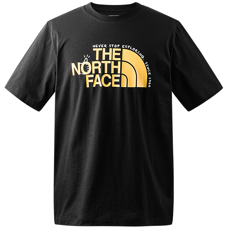 thenorthface北面春夏23-4短袖t恤情侣户外休闲纯棉半袖88bt