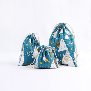 节日礼品袋糖果袋礼品袋束口袋抽绳袋  内衣收纳儿童衣服整理